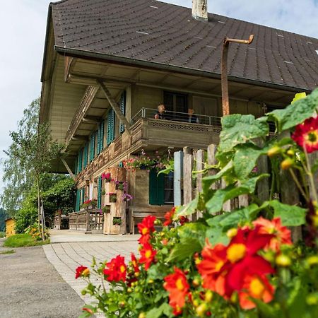 Ferienwohnung Auf Bauernhof Mit Hotpot Und Sauna Sumiswald Екстер'єр фото