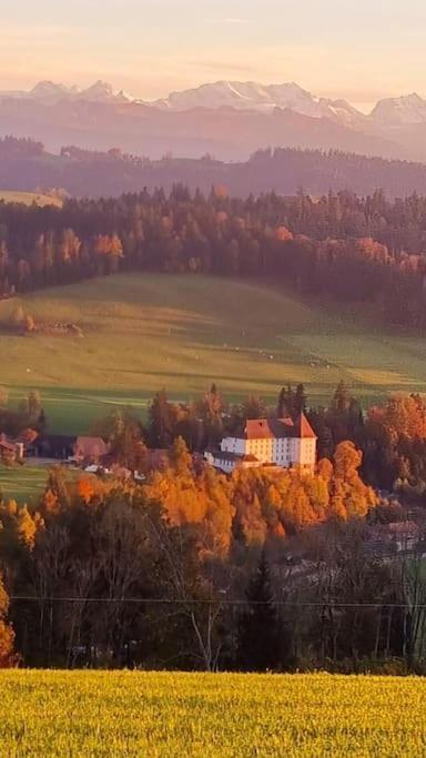 Ferienwohnung Auf Bauernhof Mit Hotpot Und Sauna Sumiswald Екстер'єр фото